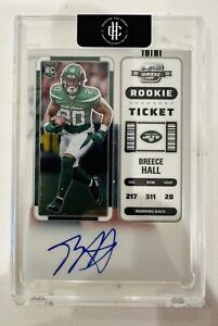 New ListingBREECE HALL 2022 CONTENDERS OPTIC ROOKIE TICKET AUTOGRAPH RC AUTO Q0757
