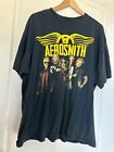 Aerosmith 2012  Global Warming Tour Concert Black T-Shirt Men's  - Size XL