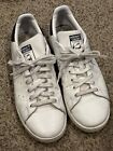 Adidas Mens Stan Smith M20325 White Navy Leather Casual Shoes Size 9