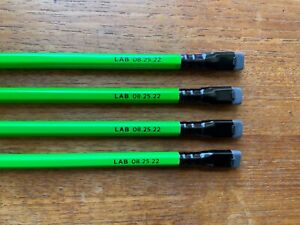 Blackwing Labs 8.25.22: 4 Pencils (Box Is Not Included)