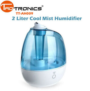 TaoTronics Cool Mist Humidifier 2 Liter Quiet Waterless BPA-Free TT-AH009 DI09