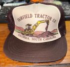 Vintage Fairfield Tractor Co Ford Columbia SC Brown Trucker Cap Hat NEW #W8