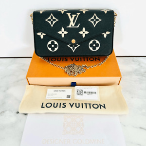 Louis Vuitton Felicie Empreinte Bicolor
