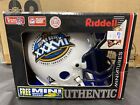 New Nib NFL Football Riddell Throwback Mini Helmet Authentic Super Bowl Xxxvii
