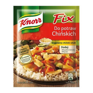 Knorr Fix Przyprawa Do Potraw Chinskich Chinese Food Seasoning 39g Bag (3-Pack)