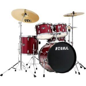 TAMA Imperialstar 5-Piece Complete Drum Set w/Meinl cymbals, 20
