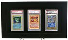 PSA or CGC Pokemon Card Frame-(3 card display)