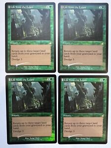 MTG Life from the Loam (Retro Frame Foil) Ravnica Remastered NM Playset