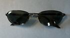 Vintage Ray-Ban B & L Oval Sunglasses Black Metal    W2963