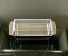 OXO Good Grips Stainless Steel & Black Stick Butter Dish Keeper Acrylic Lid