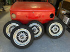 BBS RS001 4x100 15x7 et25 3 piece wheels with new 205 S-Drive tires