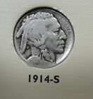 1914-S Buffalo Nickel -  Good - Nice Circulated (S-5)