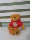 2012 One Direction 1D I-Star Teddy Bear in Red Hoodie Niall Horan