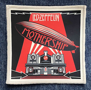 Led Zeppelin Mothership Sublimated Printed Patch | English Hard Rock Band Logo