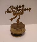 Brass Music Box Happy Aniversary message and song 6