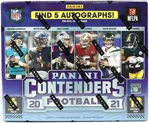 2021 Panini Contenders FOTL Football Hobby CASE FASC! Lawrence, Fields, Chase!