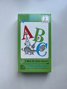 Dr Seuss’s ABC I Can Read W/ Eyes Shut Mr Brown Can Moo Can You? VHS 1989 Sealed