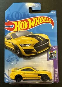 Hot Wheels 2020 Ford Mustang Shelby GT500 Yellow 2021 New Old Stock 4/5