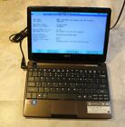 Acer Aspire One P1VE6 Laptop For Parts Posted Bios Hard Drive Wiped 722-0818