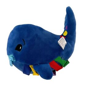 New ListingBuckle Toys Blu Whale Plush-Developmental Learning Christmas Blue Baby Toddler