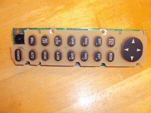 Furuno Panel (Keypad) PCB 02P6237 w/Membrane for FCV600L Sounder used working