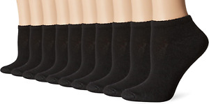 Women's Value, Low Cut Soft Moisture-Wicking Socks, 10-Packs