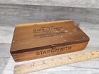 Vintage STAR-ZENITH Wood Box High Speed Tool Holder Steel by Carpenter Steel Co