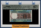 New ListingTT PK 80n ND (1985) INDIA RESERVE BANK 5 RUPEES PMG 67 EPQ SUPERB GEM NONE FINER