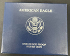 2008-W American Eagle Silver Proof Dollar in Original US Mint Box with COA