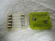(5)LITTELFUSE 1 AMP FUSE 3AG fuses    New, old stock
