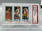 1980 Topps #30 Larry BIRD Rookie PSA 7 Graded NM Scoring LEADER w/ Sikma & May