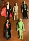 Lot Of 5 Vintage 1980s Remco Universal Monsters Action Figures Mummy, Creature