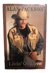 New ListingAlan Jackson - Livin' On Love - Cassette Tape Single - 1994 Arista Country
