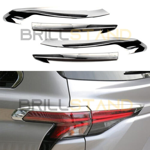 For Toyota Sienna 2022 2023 Chrome Rear Tail Light Cover Trim Accessories (For: Toyota)