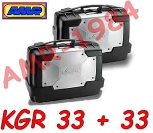 Suitcase kappa Kgr 33+KGR33 IN Pair Garda LT33 New Bags KGR33
