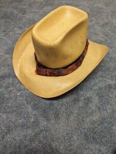 cowboy hat 7 1/4 used