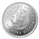 Aztec Calendar 1 oz .999 Fine Silver Round | GSM - (BU)