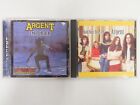 LOT OF 2 ARGENT MUSIC CDS - In Deep, Hold Your Head Up - CLEAN DISCS!