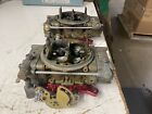 2 Holley List 4224 660 Cfm Center Squirt Carbs (Worked)