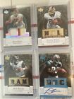 2007 UD Premier Football Game Used Patch Auto Lot
