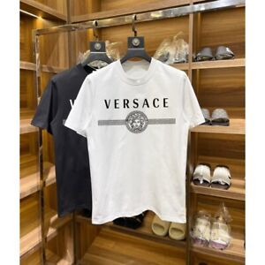 HOT SALE! Versace Logo Printed Fanmade T-Shirt Unisex Shirt Full Size US, S-5XL
