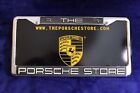 The Porsche Store License Plate and Frame Accessory Crest Stuttgart 911 Carrera (For: Porsche 356A)