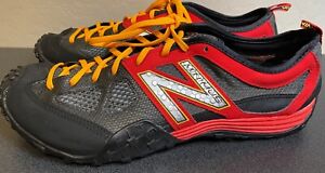 New Balance MX007MR Minimus Men's 12.5 Black Red Lightweight Running Shoes