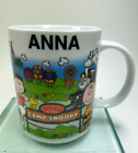 Peanuts Camp Snoopy Knott's Berry Farm Personalized Anna 12 oz Souvenir Cup B12