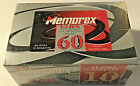 Memorex Audio Cassette 10 Pack - DBS 60 Type 1 Normal Bias Free Shipping