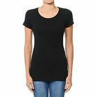 Plain Solid Short Sleeve T Shirt Crew Neck Round Neck Stretchy Cotton Tee (S-3X)