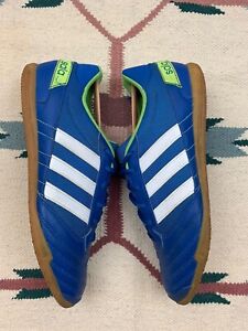 Adidas Freefootball Super Sala Indoor Soccer Shoes Men's Sz 11 - CLI 037001 Blue