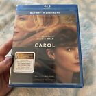 Carol (Blu-ray, 2014) UV + Digital HD Copy Blanchett Mara Brand New Sealed* RARE
