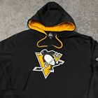 Pittsburgh Penguins Sweatshirt Men Medium Black NHL Hockey Hoodie Pullover