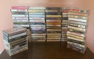 80+ Cassette Tape Lot 80s 90s Rock Pop R&B Country Mixed Music Lot